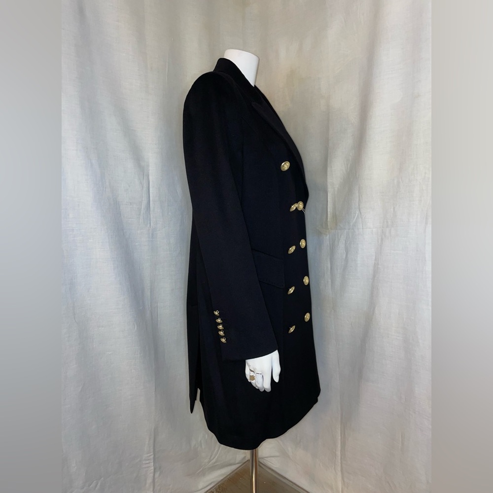 Loro Piana Capolavoro Double Brested Jacket Size 46IT 12US Style 397204 NEW BLK - Picture 6 of 10
